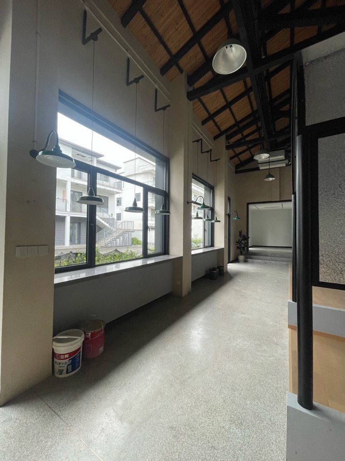 山野会客厅和座椅接待区现场